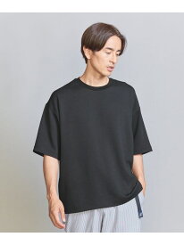 【SALE／30%OFF】BEAUTY&YOUTH UNITED ARROWS エア ドビー ワイド テーパード クルーネック シャツ -吸水速乾- ユナイテッドアローズ アウトレット トップス カットソー・Tシャツ ホワイト ブラック ネイビー【RBA_E】【送料無料】