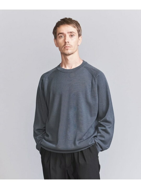 楽天市場】BEAUTY&YOUTH UNITED ARROWS SUPER130 ウール クルーネック 