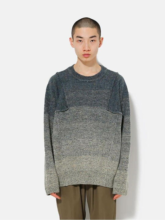 楽天市場】UNDECORATED (M)GRADATION KNIT TOP アンデコレイテッド 