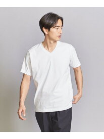 【SALE／40%OFF】BEAUTY&YOUTH UNITED ARROWS ハイゲージ ガスコットン Vネック ショートスリーブ Tシャツ【抗菌・防臭】 ユナイテッドアローズ アウトレット トップス カットソー・Tシャツ ホワイト ブラック グレー【RBA_E】