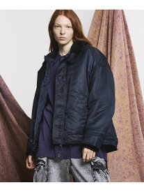 MAISON SPECIAL Prime-Over Reversible Boa Blouson メゾンスペシャル ジャケット・アウター ミリタリージャケット ブラック カーキグリーン【送料無料】