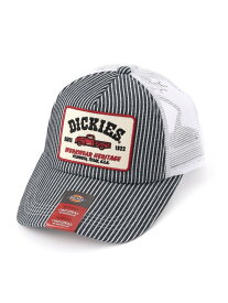 Dickies Dickies/(M)DENIM MESHCAP ハンドサイン 帽子 キャップ ブルー ブラック