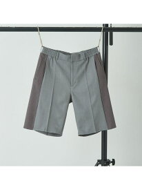 5351POUR LES HOMMES 2WAYビエラドレス ショートパンツ【予約】 ゴーサンゴーイチプールオム パンツ その他のパンツ ブラック グレー【先行予約】*【送料無料】