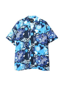 MANASTASH MANASTASH/マナスタッシュ/MANALOHA SHIRTS '24/マナロハシャツ マナスタッシュ トップス シャツ・ブラウス ホワイト ネイビー【送料無料】