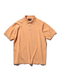 BEAMS PLUS BEAMS PLUS ｜ 12ゲージ 半袖 ニット ポロシャツ ビームス メン トップス ポロシャツ ブラウン ブラック オレンジ ホワイト ピンク グリーン ブルー イエロー ネイビー【送料無料】