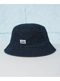 NANO universe Lee/LE BUCKET DENIM ナノユニバース 帽子 その他の帽子 ブラック ブルー【送料無料】