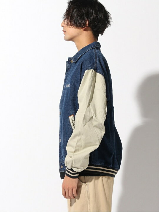 楽天市場】XLARGE DENIM VARSITY JACKET エクストララージ ジャケット  