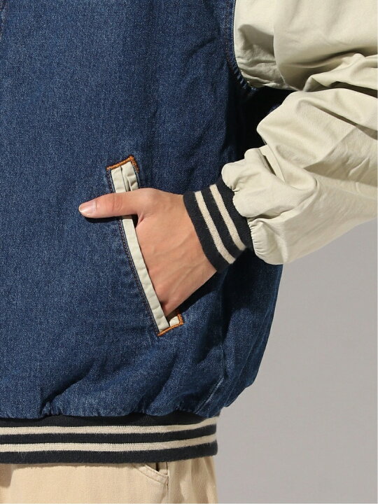 楽天市場】XLARGE DENIM VARSITY JACKET エクストララージ ジャケット  