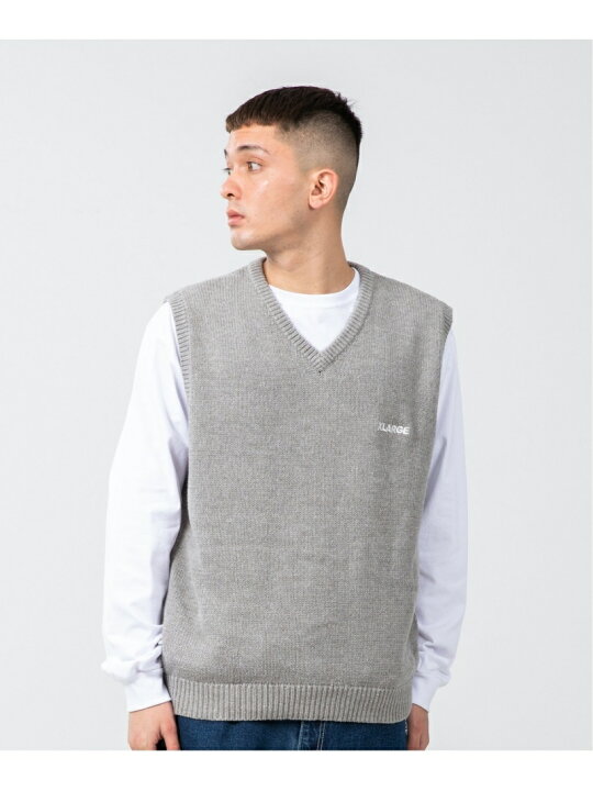 楽天市場】XLARGE KNIT VEST ニットベスト XLARGE エクストララージ 