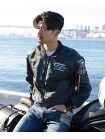 Vanson Leathers NYLON MA-1 JACKET バンソンレザーズ ジャケット・アウター MA-1 グレー ブラック レッド グリーン【送料無料】