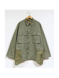 Nigel Cabourn 【公式】ナイジェル・ケーボン / MAN / ファティーグジャケット - モディ ナイジェル・ケーボン ジャケット・アウター ブルゾン・ジャンパー グリーン カーキグリーン【送料無料】