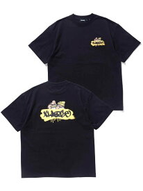 XLARGE BOMB S/S TEE Tシャツ XLARGE エクストララージ トップス カットソー・Tシャツ ブラック パープル【送料無料】