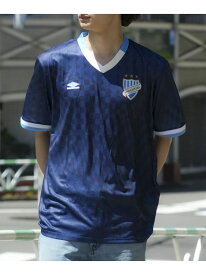 UMBRO UMBRO/(M)SOCCER JERSEY ジーンズメイト トップス カットソー・Tシャツ ホワイト レッド イエロー ブルー【送料無料】