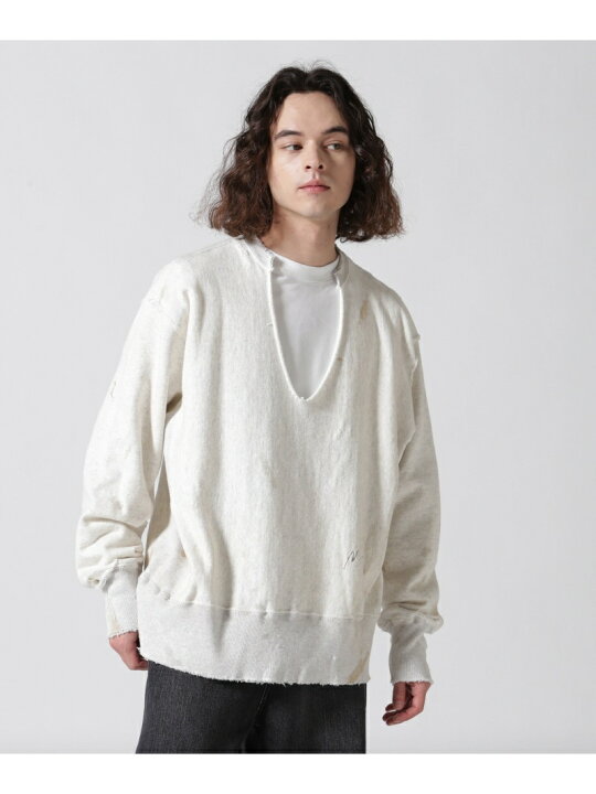 楽天市場】GARDEN TOKYO ANCELLM/アンセルム/CRASH CREWNECK SWEAT 
