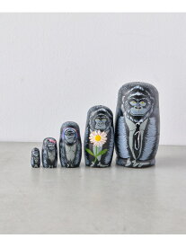 【SALE／30%OFF】BIRTHDAY BAR With Animals マトリョーシカ バースデイバー インテリア・生活雑貨 その他のインテリア・生活雑貨 ブラック【RBA_E】