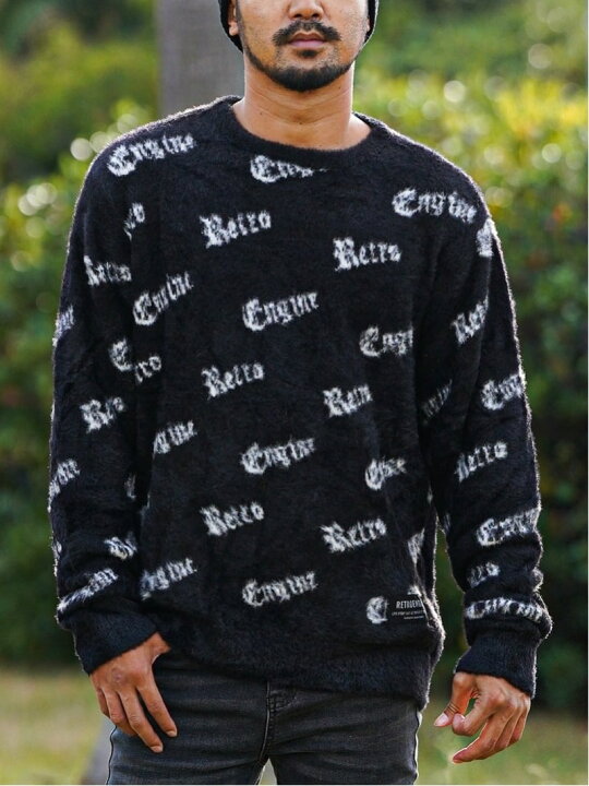 楽天市場】Retro Engine Retro Engine/(M)RTEG O/E Mohair knit 