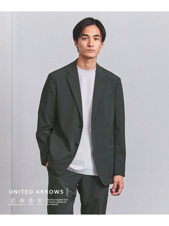 楽天市場】UNITED ARROWS シアサッカー シングル2ボタン ジャケット 