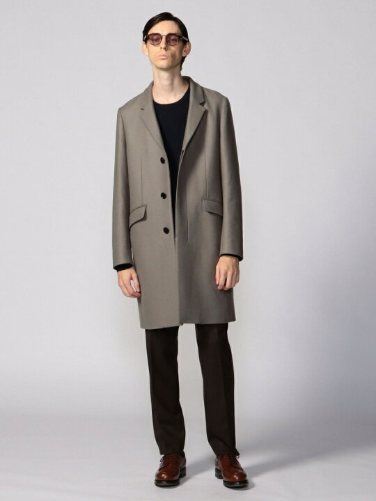 楽天市場】【SALE／40%OFF】KNOTT MEN メルトン チェスターコート  