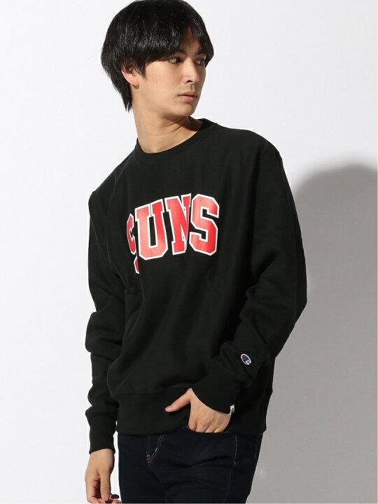 楽天市場】ANDSUNS (M)SUNS COLLEGE CREWNECK アンドサンズ トップス 