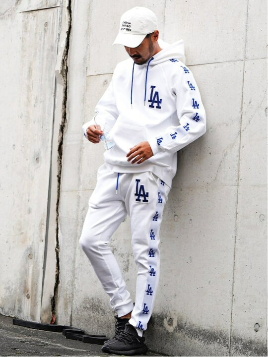 楽天市場】WHIM ROTH WhimROTH/(M)MLB×WR/23 Hoodie LA アダムス 