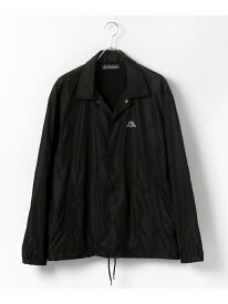 【SALE／20%OFF】Kappa Kappa コーチジャケット メンズ オーバーサイズ ナイロン ラザル ジャケット・アウター ナイロンジャケット ブラック【RBA_E】【送料無料】