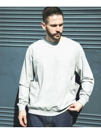 MR.OLIVE ORGANIC BREND COTTON /SMOCK SHIRT ミスターオリーブ トップス カットソー・Tシャツ グレー ネイビー ホワイト【送料無料】