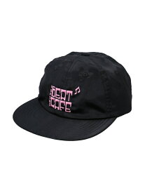 HUF BEAT CAFE 6 PANEL HAT/ HUF ハフ キャップ 帽子 ハフ 帽子 キャップ ブラック【送料無料】