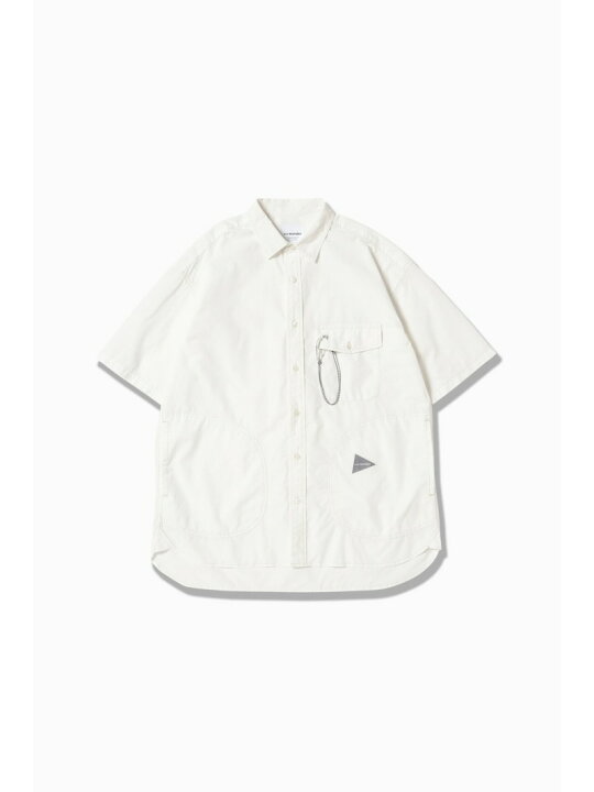 楽天市場】and wander CORDURA cotton rip SS shirt アンドワンダー 