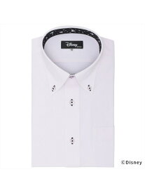 BRICK HOUSE by Tokyo Shirts 【ディズニー】 ボタンダウン 半袖 形態安定 ワイシャツ BM01J302AB46B2D-80 トーキョーシャツ スーツ・フォーマル Yシャツ・カッターシャツ ピンク【送料無料】