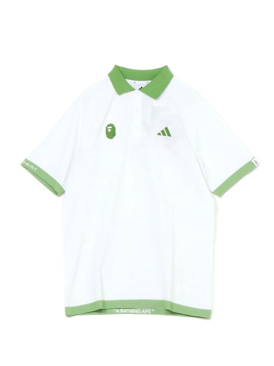 楽天市場】A BATHING APE (M)【 BAPE X ADIDAS GOLF 】POLO ア 