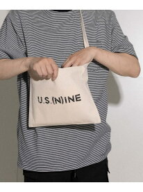 NUMBER (N)INE U.S. (N)INE CANVAS MINI SHOULDER BAG ナンバーナイン バッグ ショルダーバッグ ホワイト ブラック