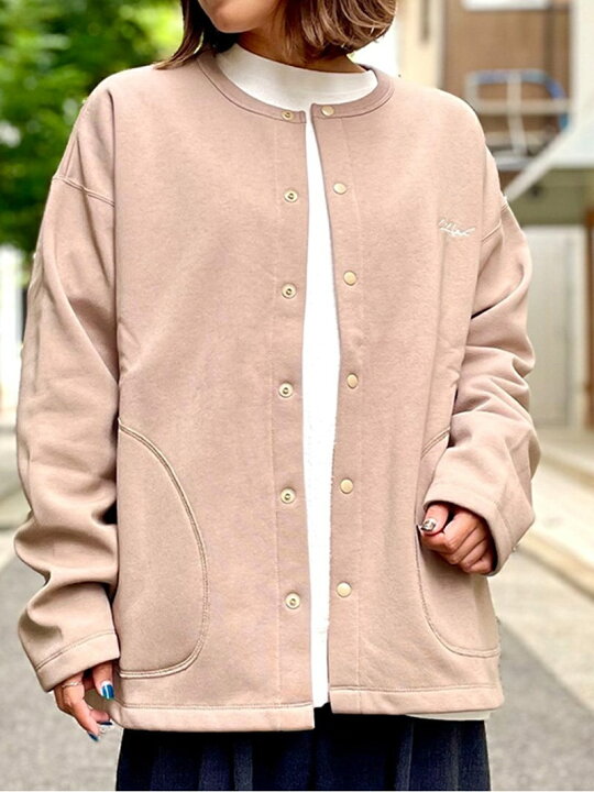 楽天市場】【SALE／30%OFF】WTW ノーカラー カーディガン/フリース  
