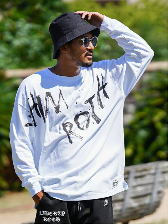 楽天市場】WHIM ROTH WhimROTH/(M)Big Paint L/Tee アダムスジャグラー 