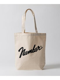 NUMBER (N)INE Number9 CANVAS TOTE BAG ナンバーナイン バッグ トートバッグ ブラック ホワイト
