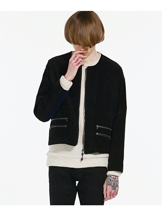 楽天市場】【SALE／40%OFF】SHAREEF COTTON MOLE NO-COLLAR BLOUSON 