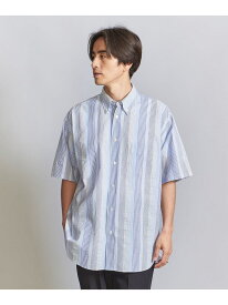 【SALE／40%OFF】BEAUTY&YOUTH UNITED ARROWS 【別注】 ＜5525gallery＞ SUCKER SHORT SLEEVE/シャツ ユナイテッドアローズ アウトレット トップス シャツ・ブラウス ブルー ベージュ【RBA_E】【送料無料】