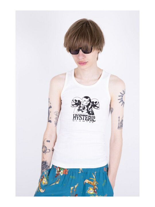 楽天市場】HYSTERIC GLAMOUR SKULL WOMAN タンクトップ ヒステリック  