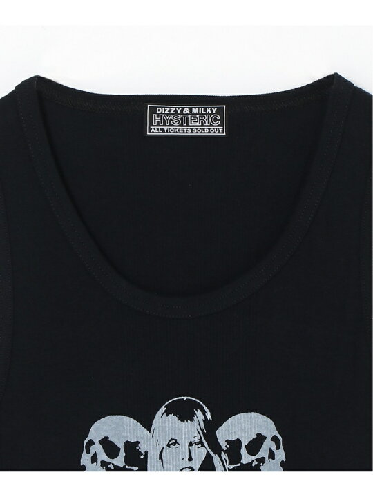 楽天市場】HYSTERIC GLAMOUR SKULL WOMAN タンクトップ ヒステリック  