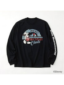 【SALE／60%OFF】White Mountaineering Disney/ Hiking club L/S Tee ホワイトマウンテニアリング トップス カットソー・Tシャツ ブラック ホワイト【RBA_E】【送料無料】