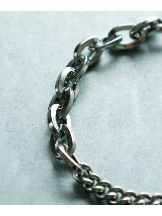 楽天市場】NUMBER (N)INE COMBINATION DIFFERENT CHAIN BRACELET 