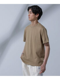 【SALE／40%OFF】NANO universe ＜追加生産＞Anti Soaked(R) 汗染み防止 クルーネックTシャツ ナノユニバース トップス カットソー・Tシャツ ブラック グレー ベージュ ホワイト【RBA_E】