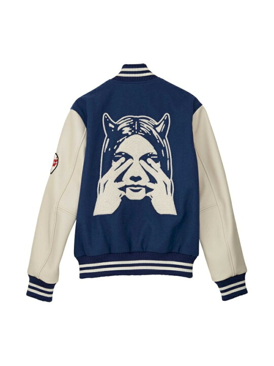 楽天市場】HYSTERIC GLAMOUR SEE NO EVIL刺繍 ヴァーシティジャケット 