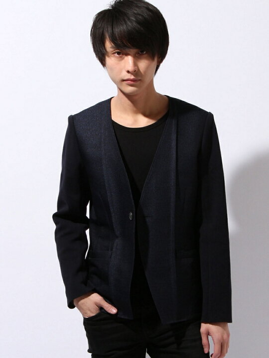 楽天市場】【SALE／50%OFF】WRAPINKNOT ノーカラージャケット ラッピン 