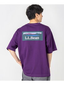 L.L.Bean 【JAPAN EDITION】ビーンズ・バック・カタディン・ショートスリーブ・ティ エルエルビーン トップス カットソー・Tシャツ パープル ブラック ホワイト ブルー【送料無料】