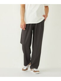 SHIPS Colors 《一部追加予約》SHIPS Colors:＜洗濯機可能＞TR テーパード ワイド トラウザーズ◇ シップス パンツ その他のパンツ グレー ブラック ブラウン ベージュ ネイビー【先行予約】*【送料無料】