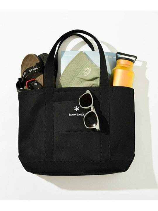 楽天市場】Snow Peak Canvas NOASOBI ToteBag M One Black