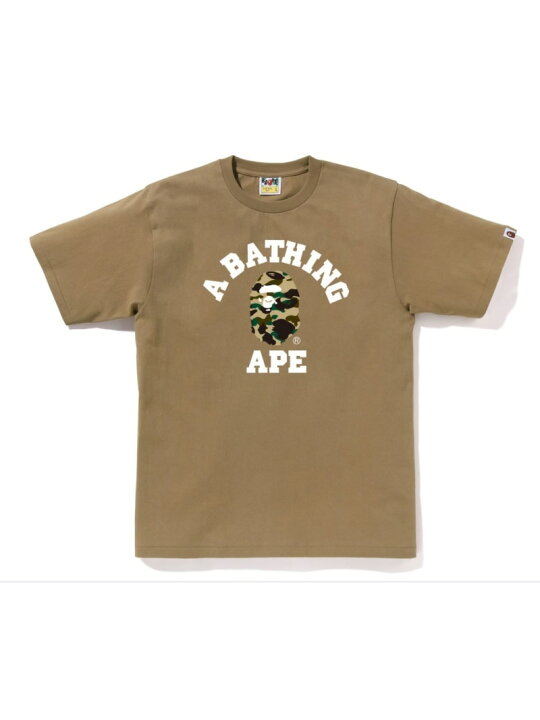 楽天市場】A BATHING APE (M)1ST CAMO COLLEGE TEE M ア ベイシング