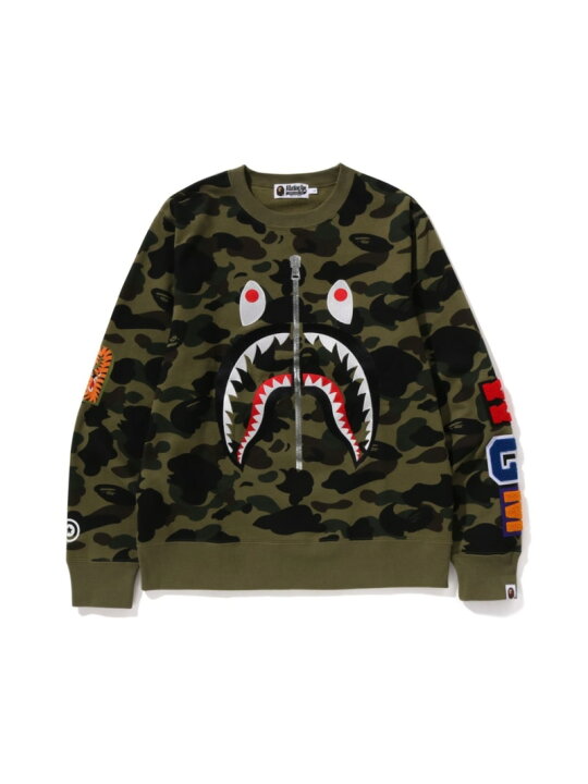 楽天市場】A BATHING APE 1ST CAMO SHARK CREWNECK ア ベイシング 