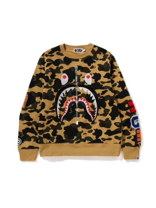 楽天市場】A BATHING APE 1ST CAMO SHARK CREWNECK ア ベイシング 