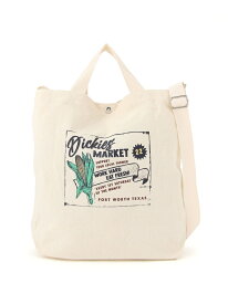 【SALE／30%OFF】Dickies DICKIES/(U)DK SSNGPX TC CANVAS 2WAY TOTE ハンドサイン バッグ トートバッグ ホワイト【RBA_E】